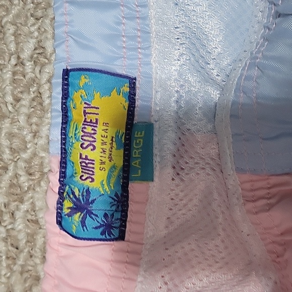 Men's Surf Society Swimwear Shorts Trunks - Picture 2 of 6